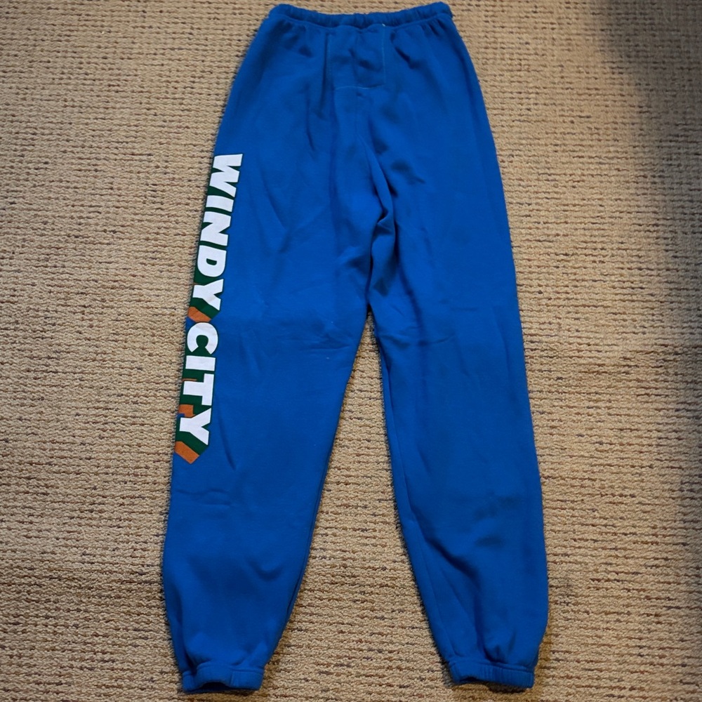 Aviator Nation blue Windy City smoke out sweatpants M - Picture 9 of 9